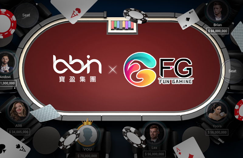 BBIN棋牌游戏品项涵盖市面热门游戏,拥有电子、棋牌等多样休闲趣味以及竞技对战等品类外,也包含多款国际人气棋牌游戏,且更加入多种趣味创新玩法,与BBIN合作的棋牌游戏商包含开元棋牌 (Kaiyuan Gaming)、MT棋牌 (MT Gaming)、乐游棋牌 (LEG Gaming)、百胜棋牌 (BSP棋牌)、FG棋牌 (Fun Gaming)等,全方位满足玩家需求